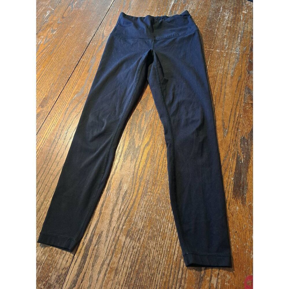 XS Yogalicious Lux Black Leggings Athletic Athleisure Casual Loungewear